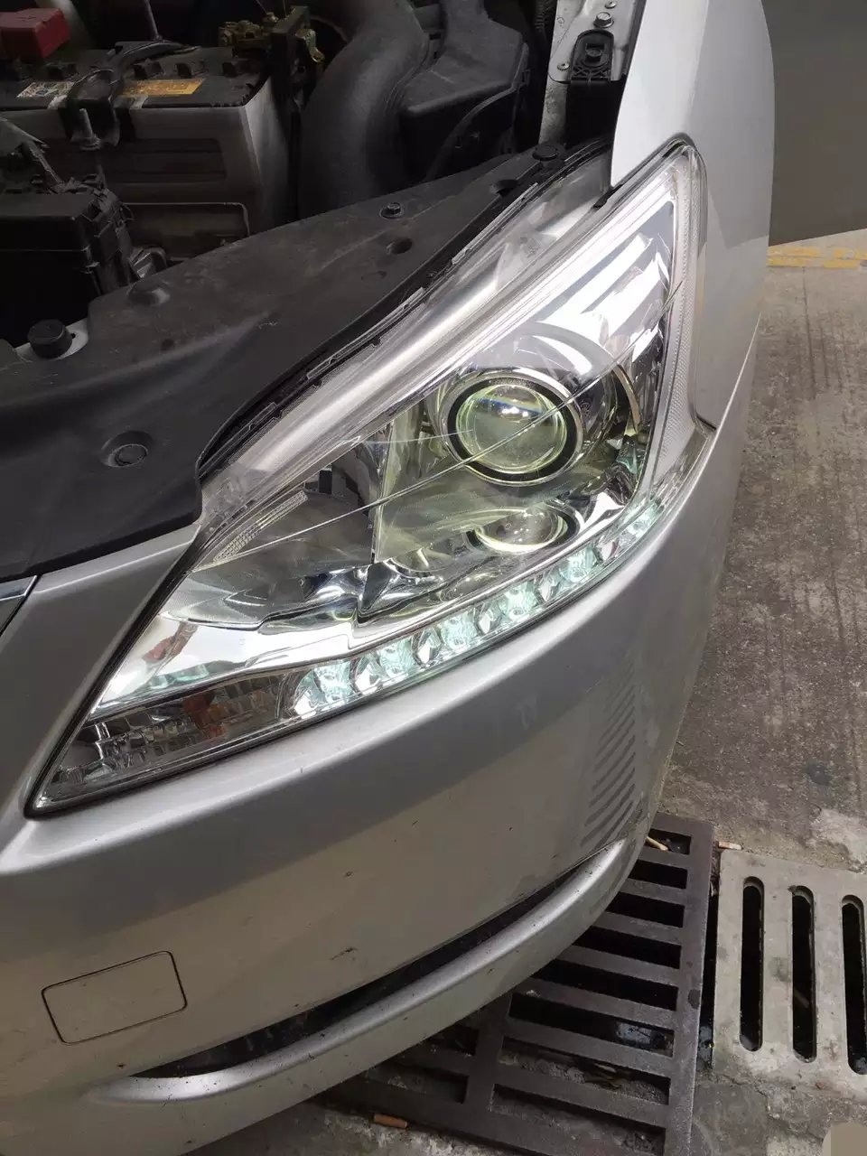 軒逸車燈改裝q5雙光透鏡