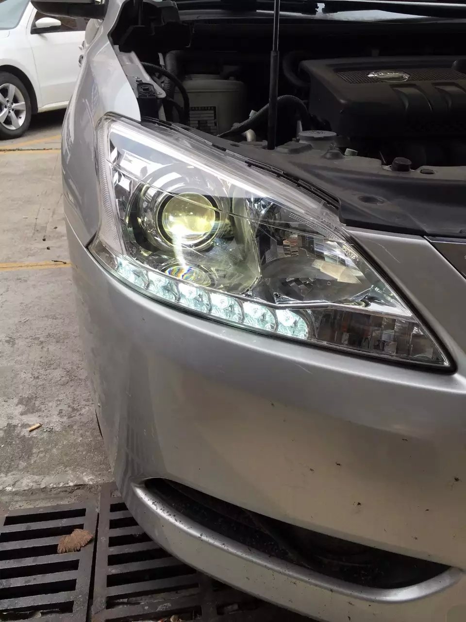 軒逸車燈改裝q5雙光透鏡