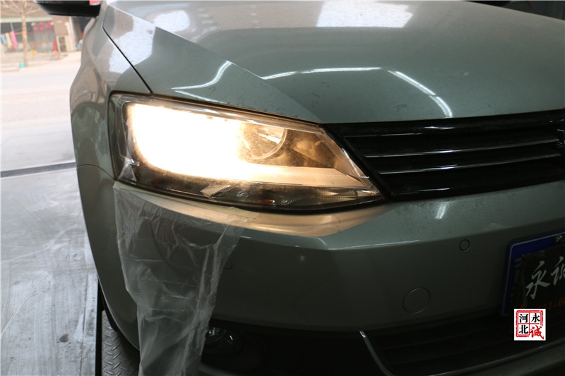 【永誠汽車】邢臺專業(yè)車燈改裝，速騰改裝Q5小糸透鏡+飛利浦D1S氙氣燈