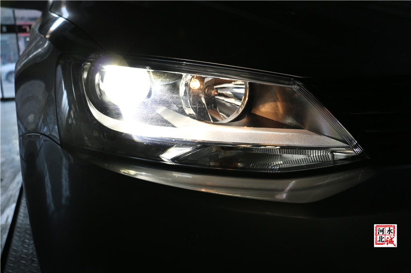 【永誠汽車】邢臺專業(yè)車燈改裝，速騰改裝Q5小糸透鏡+飛利浦D1S氙氣燈