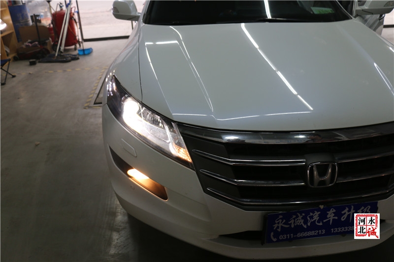 【永誠(chéng)汽車(chē)】石家莊歌詩(shī)圖改燈，Q5小糸透鏡+歐司朗D3S 4300K氙氣燈