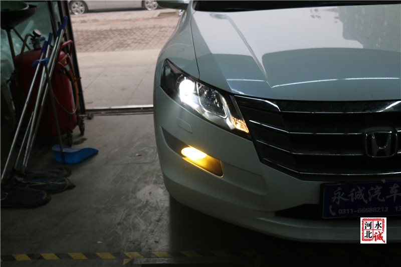 【永誠(chéng)汽車(chē)】石家莊歌詩(shī)圖改燈，Q5小糸透鏡+歐司朗D3S 4300K氙氣燈