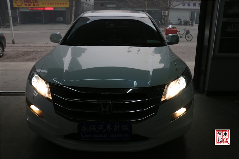 【永誠(chéng)汽車(chē)】石家莊歌詩(shī)圖改燈，Q5小糸透鏡+歐司朗D3S 4300K氙氣燈