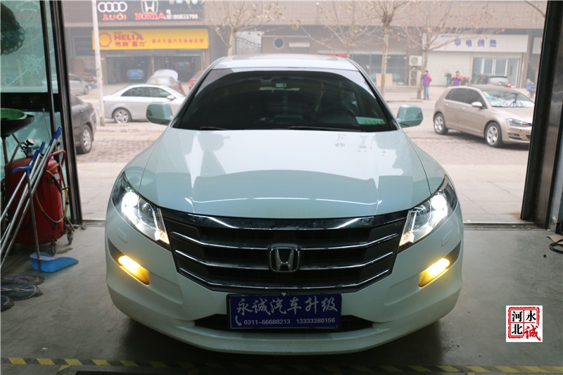 【永誠(chéng)汽車(chē)】石家莊歌詩(shī)圖改燈，Q5小糸透鏡+歐司朗D3S 4300K氙氣燈