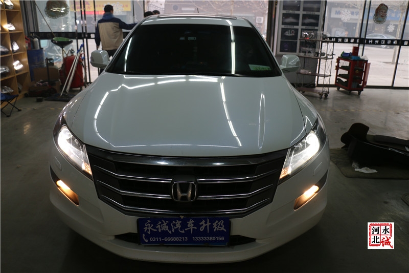 【永誠(chéng)汽車(chē)】石家莊歌詩(shī)圖改燈，Q5小糸透鏡+歐司朗D3S 4300K氙氣燈