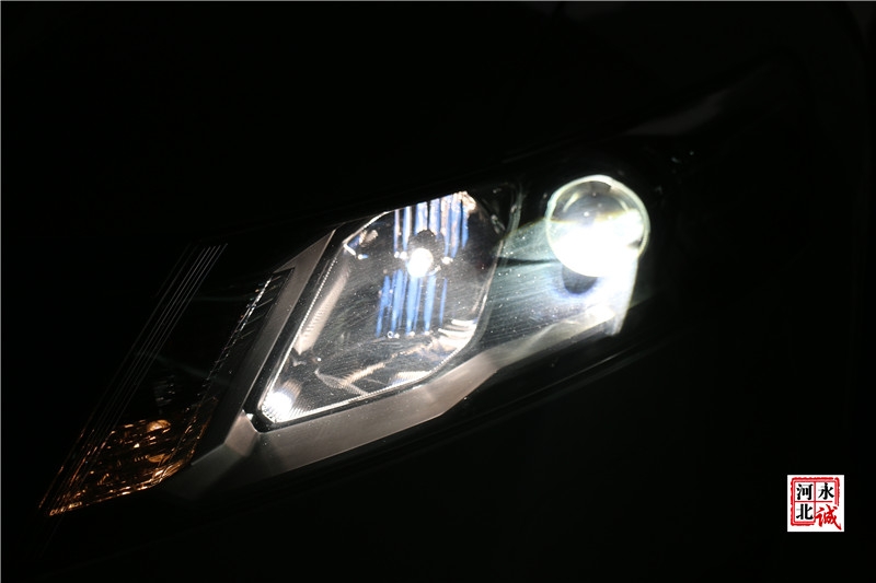 【永誠(chéng)汽車(chē)】石家莊歌詩(shī)圖改燈，Q5小糸透鏡+歐司朗D3S 4300K氙氣燈