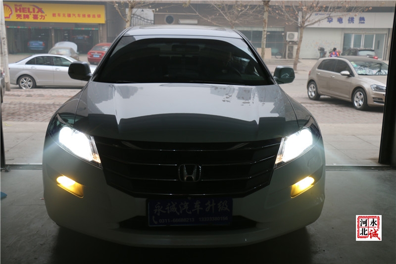 【永誠(chéng)汽車(chē)】石家莊歌詩(shī)圖改燈，Q5小糸透鏡+歐司朗D3S 4300K氙氣燈