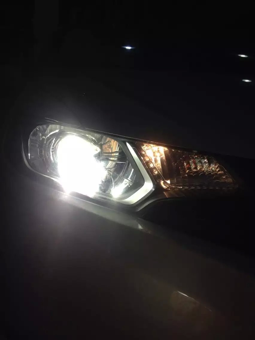 飛度燈光升級(jí)q5透鏡