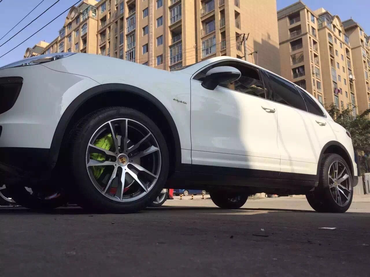 保時捷卡宴 升級295 40R20米其林 20寸鍛造輪轂