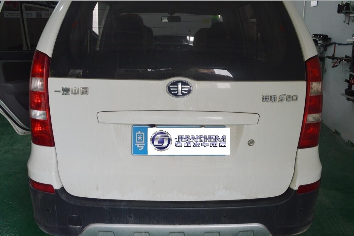 森雅S80提升動力節(jié)油改裝配件鍵程離心式電動渦輪增壓器LX2008案例