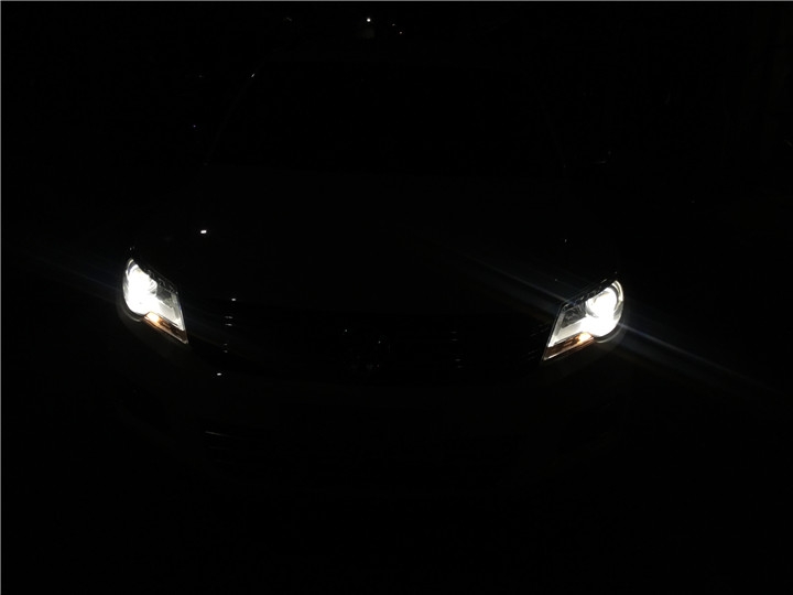大眾途觀車燈改裝氙氣燈透鏡走心之作