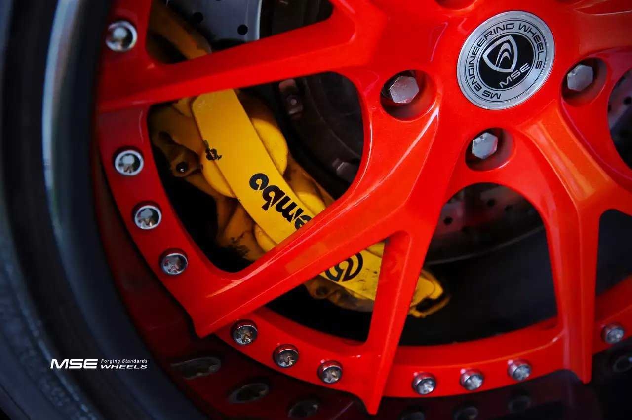 美國(guó)  鍛造 『MSE Wheels』MS57 三片 鍛造 大水桶 + LB寬體 = 寶馬M3