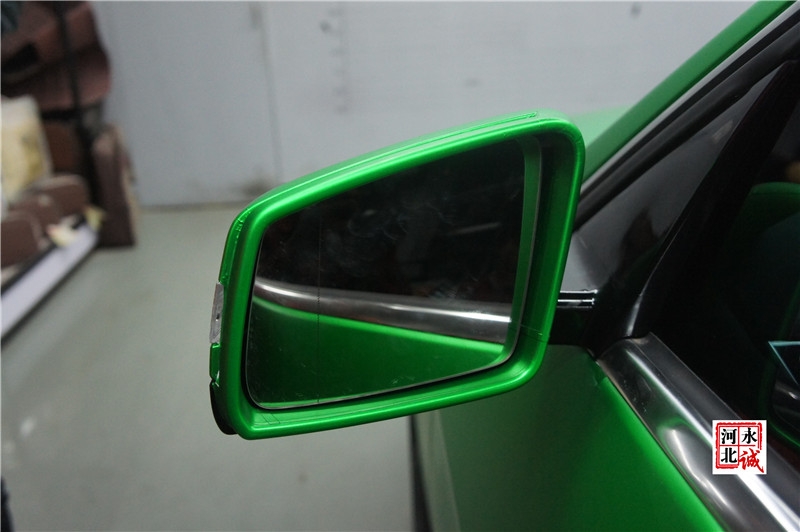 【永誠汽車】石家莊專業(yè)汽車改裝店，奔馳E200L升級電動折疊后視鏡