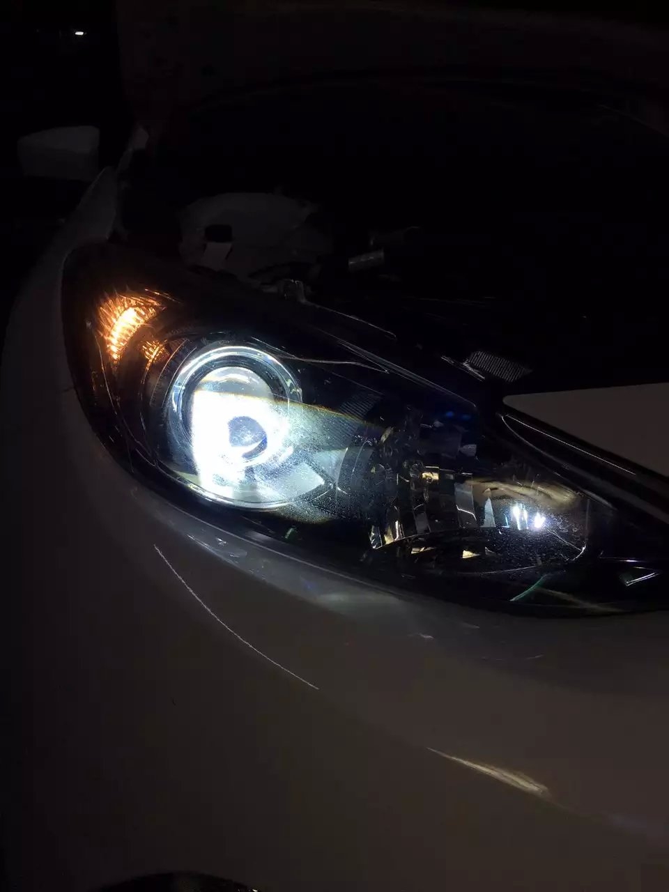 惠州車新馬3燈光升級(jí)    深圳光速車改改燈