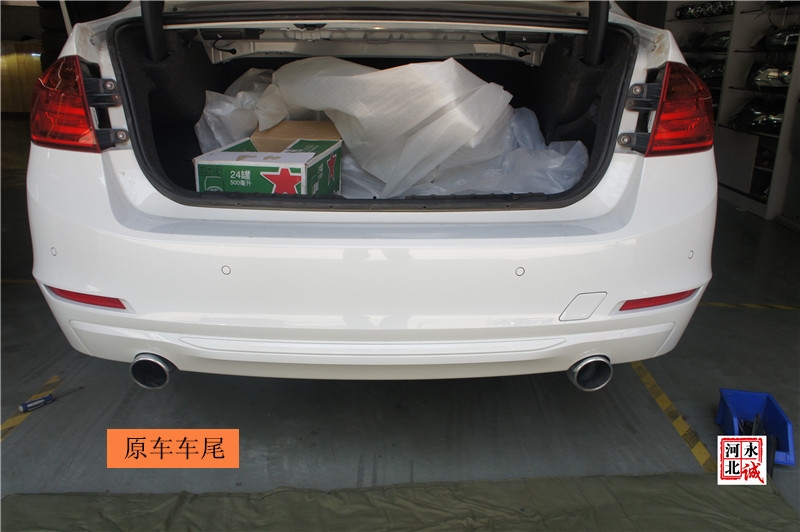 【永誠(chéng)汽車】石家莊正規(guī)汽車改裝店，寶馬三系320Li改裝M-TECH包圍