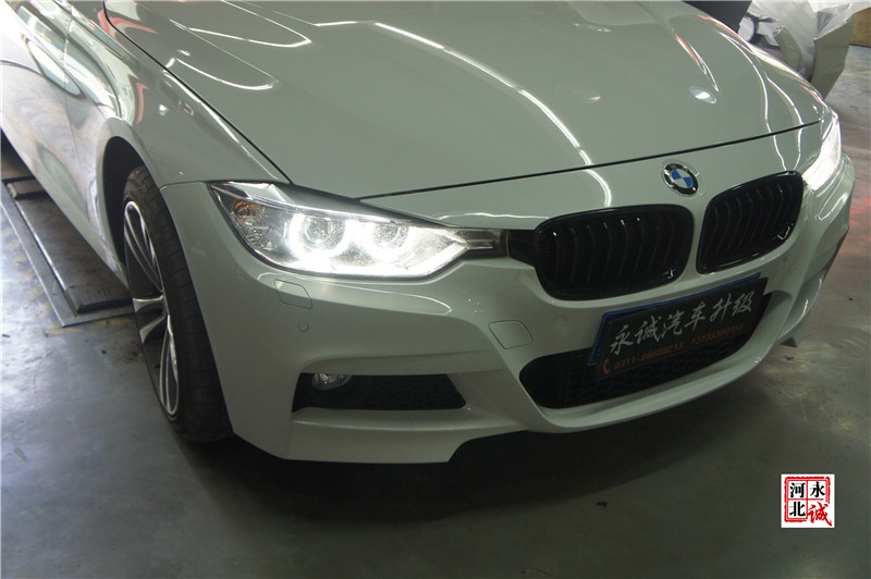 【永誠(chéng)汽車】石家莊正規(guī)汽車改裝店，寶馬三系320Li改裝M-TECH包圍