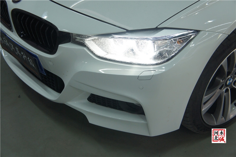 【永誠(chéng)汽車】石家莊正規(guī)汽車改裝店，寶馬三系320Li改裝M-TECH包圍