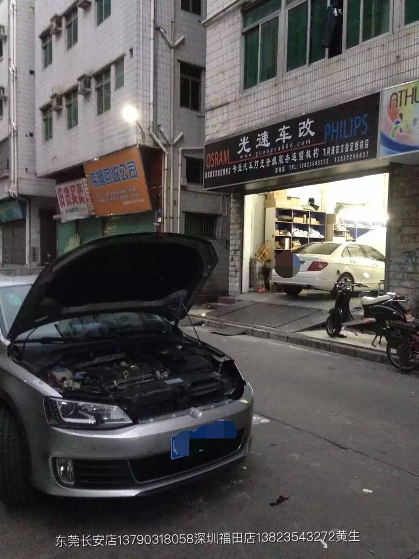 速騰大燈低配升原廠gli高配大燈總，新銳志燈火升級德國...