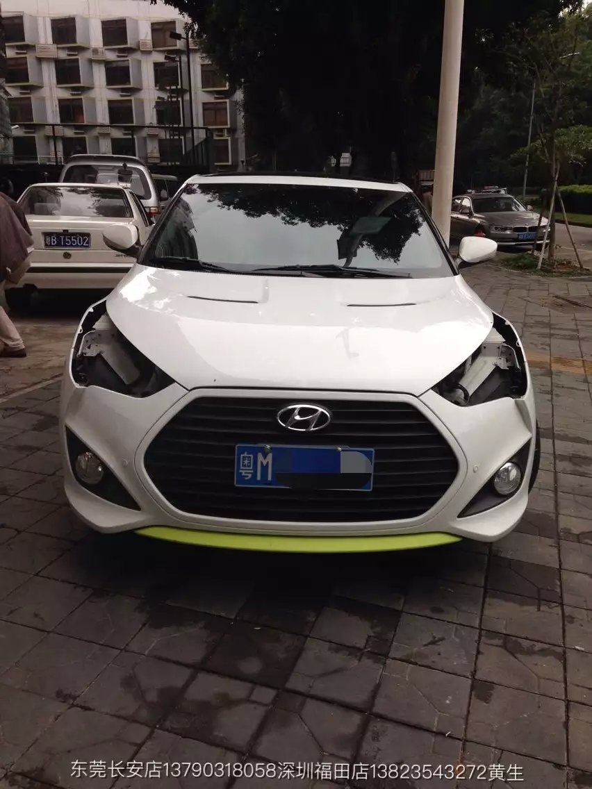 飛思燈光升級q5透鏡    深圳光速車改改燈