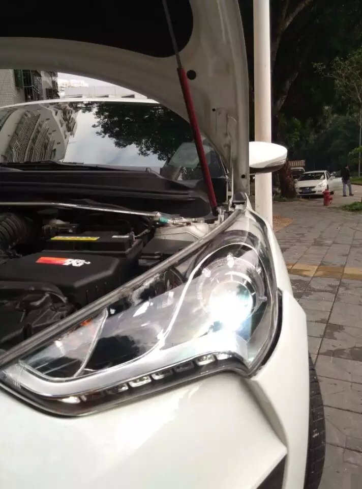 飛思燈光升級q5透鏡    深圳光速車改改燈