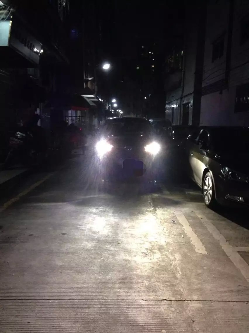 新款漢蘭達燈光升級q5雙光透鏡 深圳光速車改改燈