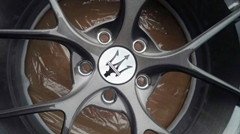 玛莎拉蒂Ghibli车原18寸轮毂升级19寸锻造前后配轮毂