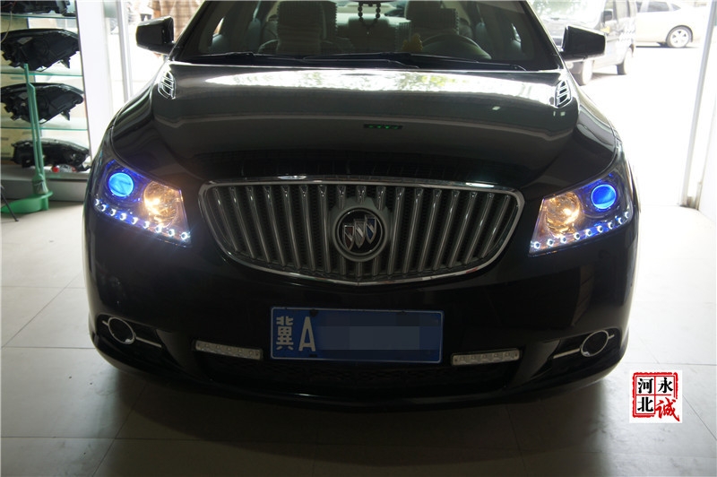 【永誠(chéng)汽車】邢臺(tái)改燈，君越改裝海拉3透鏡，飛利浦D3S 4300K氙氣燈