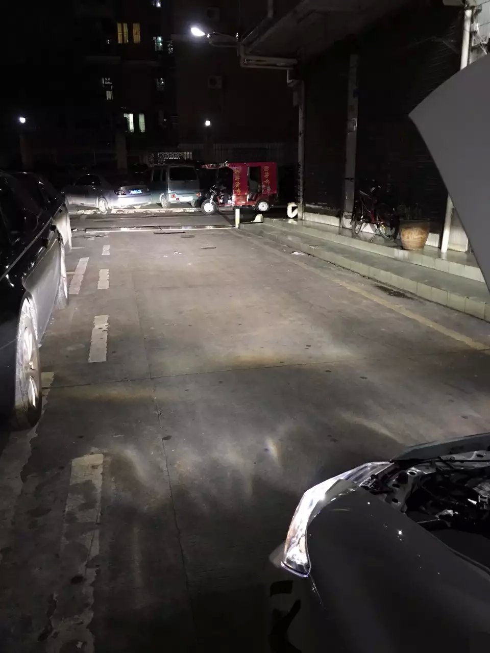 新思域燈光升級德國海拉5透鏡    深圳光速車改改燈
