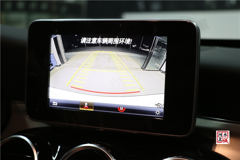 【永誠汽車】邢臺(tái)改裝奔馳，奔馳C200L改裝原廠倒車影像