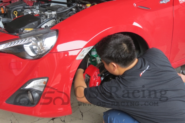 豐田GT86升級(jí)tein FZ避震系統(tǒng)