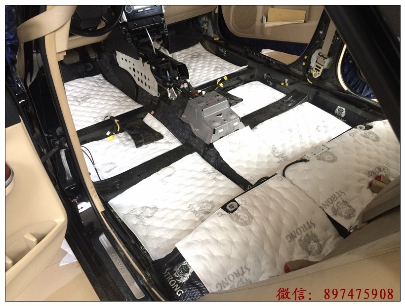 昆明專業(yè)汽車隔音降噪,豐田凱美瑞全車獅龍隔音降噪,高速駕駛尋靜靜!