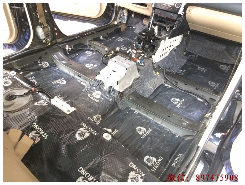 昆明專業(yè)汽車隔音降噪,豐田凱美瑞全車獅龍隔音降噪,高速駕駛尋靜靜!