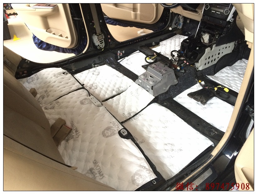 昆明專業(yè)汽車隔音降噪,豐田凱美瑞全車獅龍隔音降噪,高速駕駛尋靜靜!