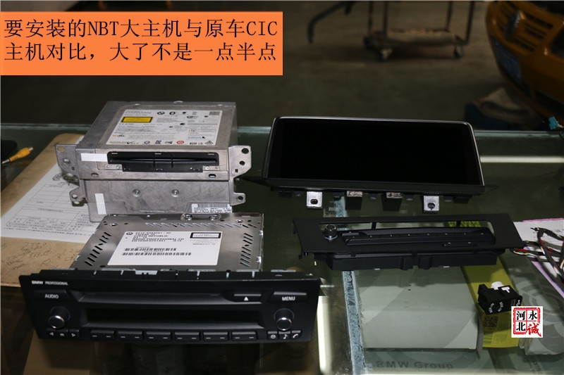 【永誠汽車】石家莊專業(yè)寶馬改裝店，X1改裝NBT，大屏，手寫，倒車影像