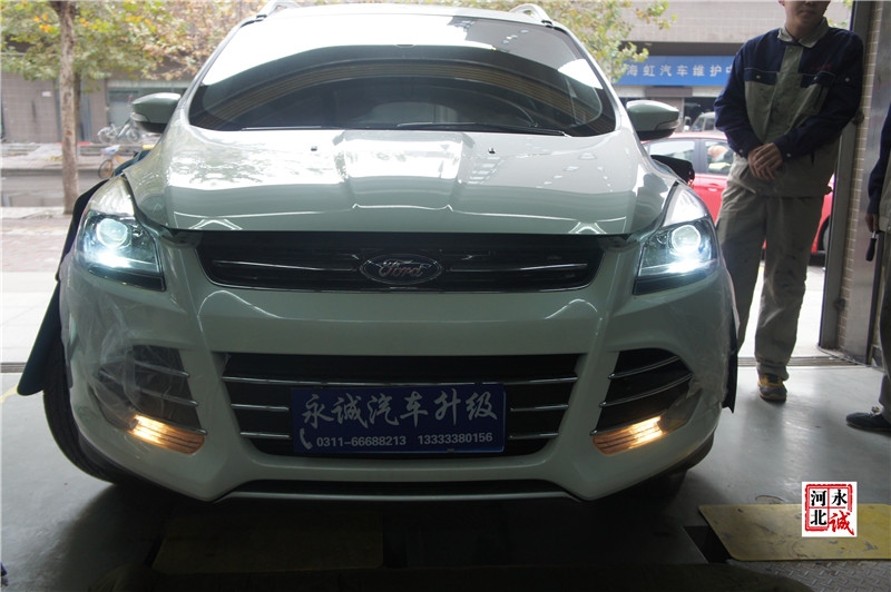 【永誠汽車】石家莊改燈店，翼虎改裝小糸透鏡+飛利浦4200K氙氣燈