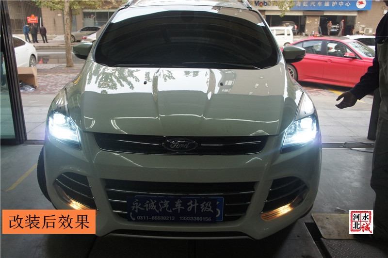 【永誠汽車】石家莊改燈店，翼虎改裝小糸透鏡+飛利浦4200K氙氣燈