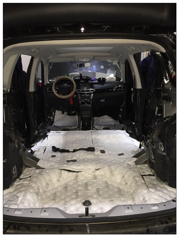 昆明汽車(chē)隔音降噪,大邁X5全車(chē)獅龍隔音降噪,解決胎噪、路噪、發(fā)動(dòng)機(jī)噪音！