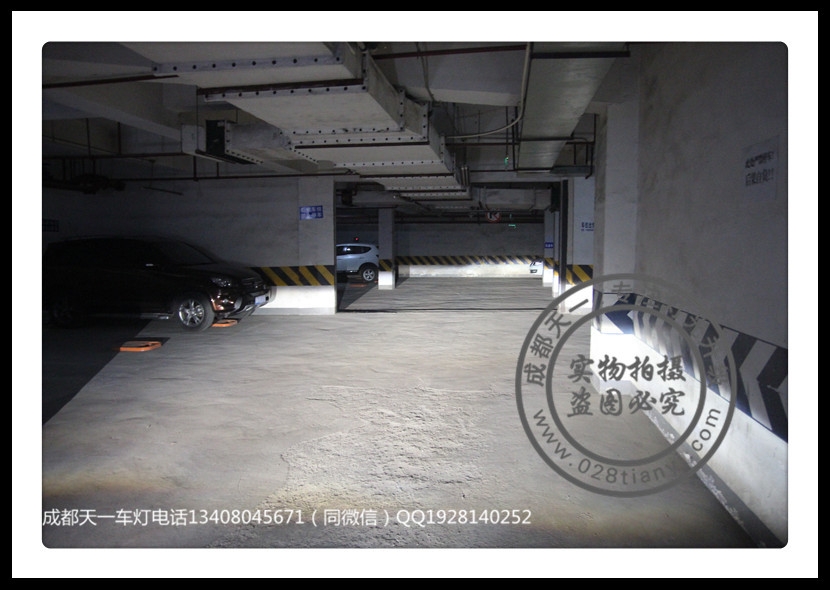 成都15款新銳界車燈改裝歐司朗氙氣燈海拉5雙光透鏡