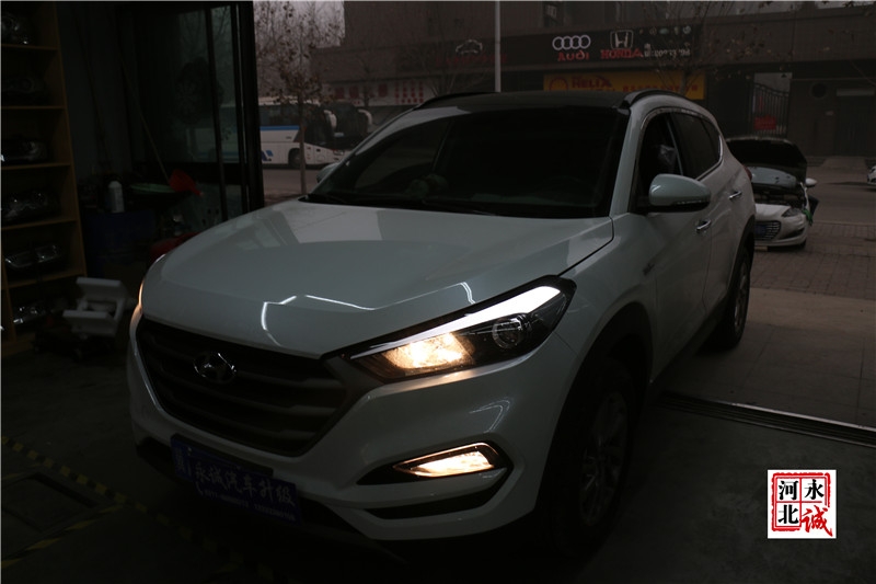 【永誠汽車】石家莊專業(yè)車燈改裝，全新勝達改裝海拉5透鏡+飛利浦4800K氙氣燈