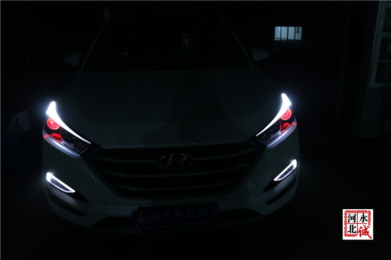 【永誠汽車】石家莊專業(yè)車燈改裝，全新勝達改裝海拉5透鏡+飛利浦4800K氙氣燈