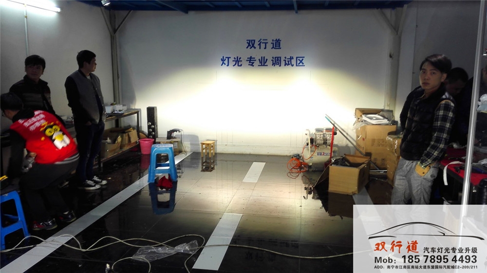 凱迪拉克升級全新進口海拉5+LED日行燈流光淚眼