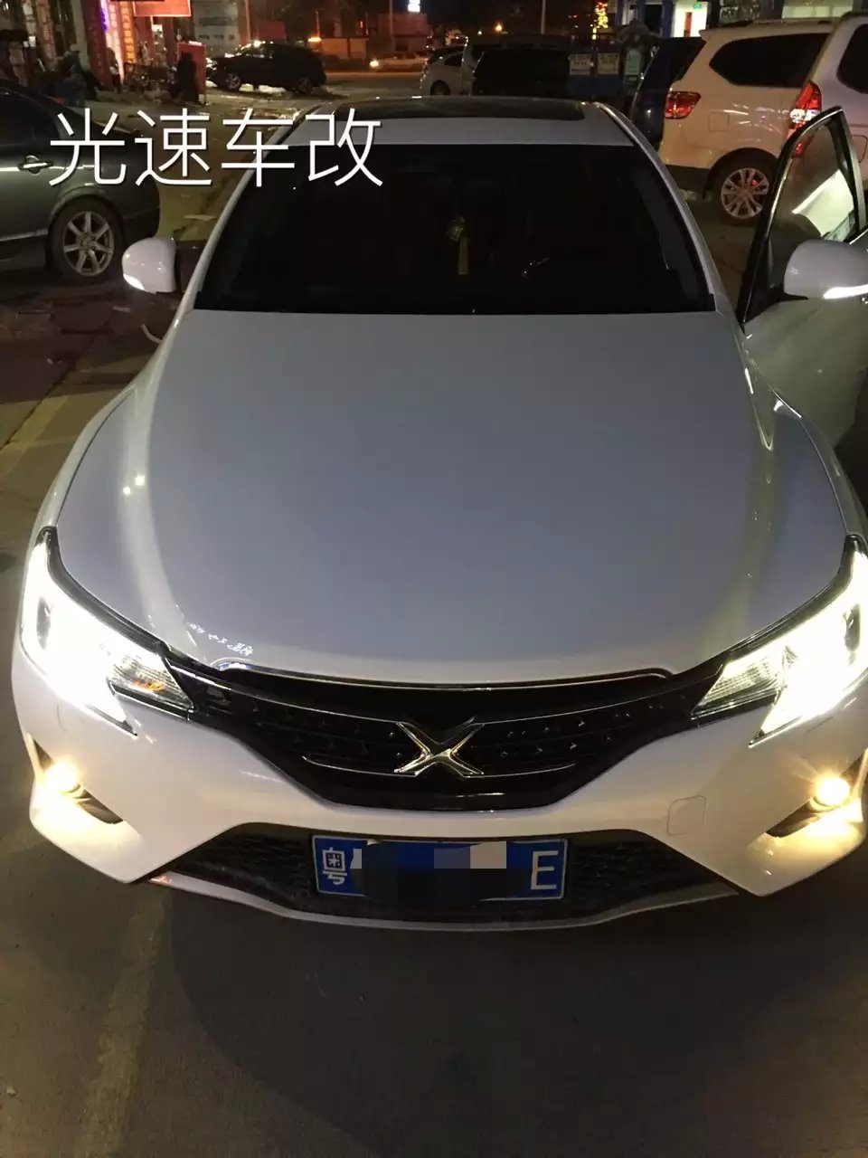 老銳志11款改14款加裝q5透鏡    深圳光速車改改燈