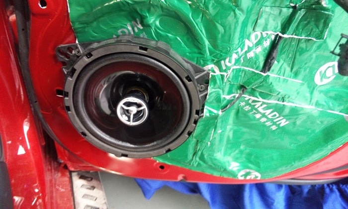 長城哈弗 H1 改裝漫步者汽車音響 SF651A S651A 四門隔音