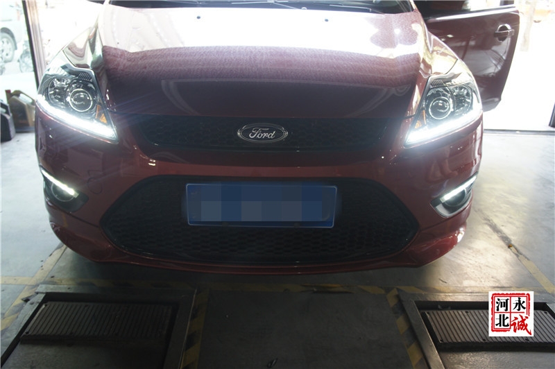 【永誠汽車】石家莊專業(yè)改裝車燈，經(jīng)典?？怂垢难b日行燈，氙氣燈