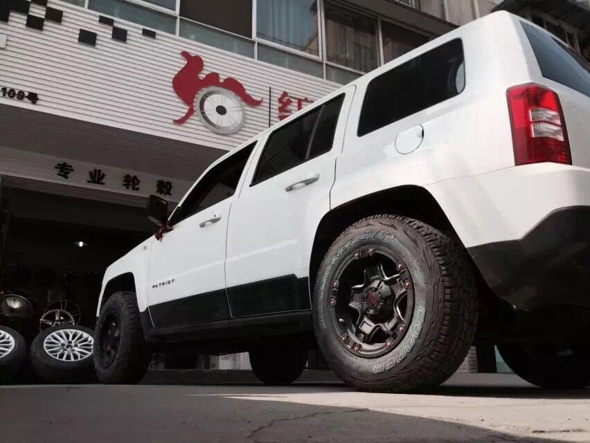 JEEP自由客升級(jí) 225 70R16AT3 TUFF越野輪轂