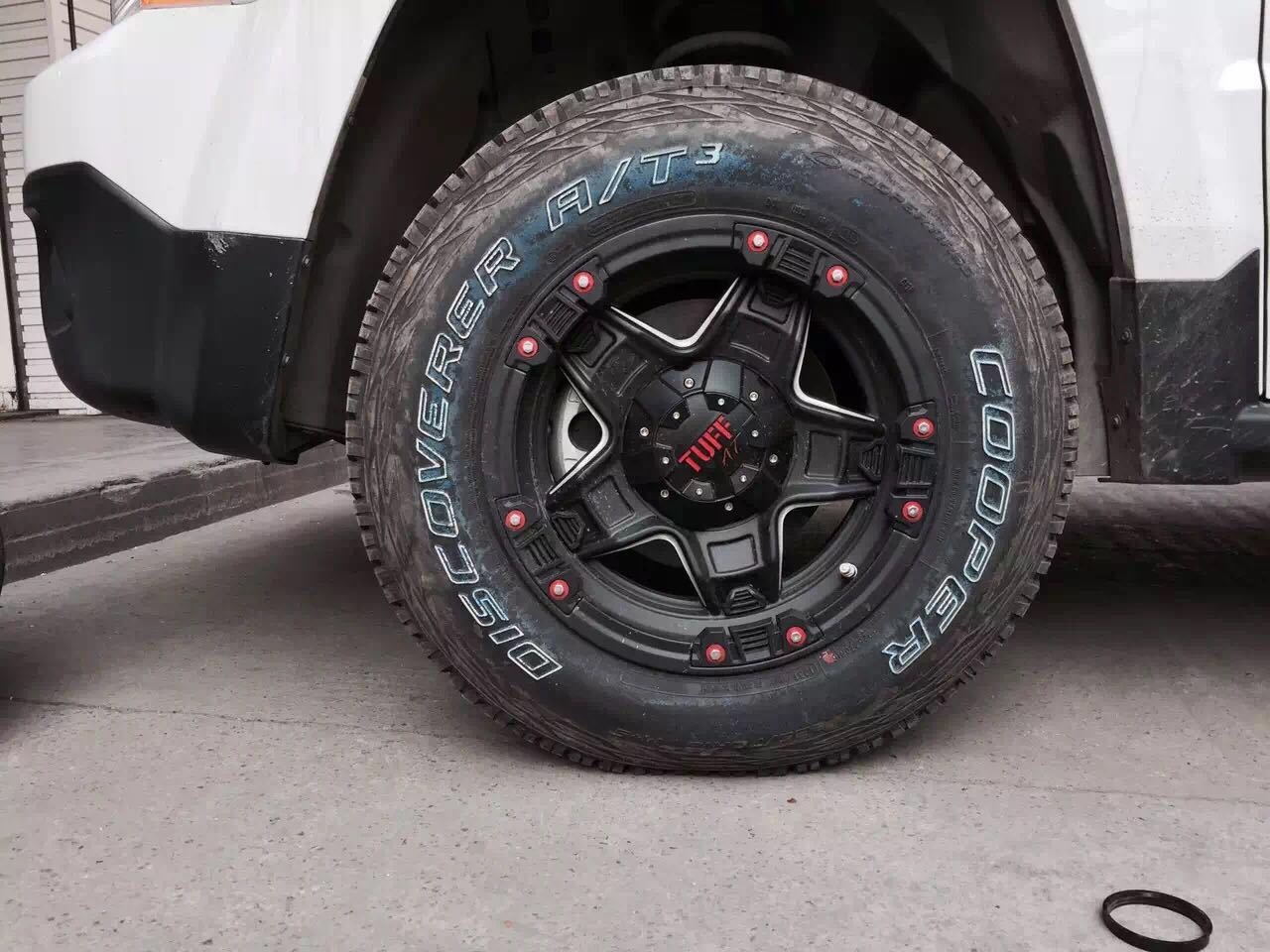 JEEP自由客升級(jí) 225 70R16AT3 TUFF越野輪轂