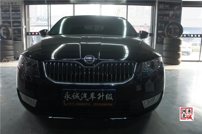 【永誠汽車】邢臺專業(yè)汽車改裝，明銳改裝歐標Q5透鏡+歐司朗D3S 4300K氙氣燈