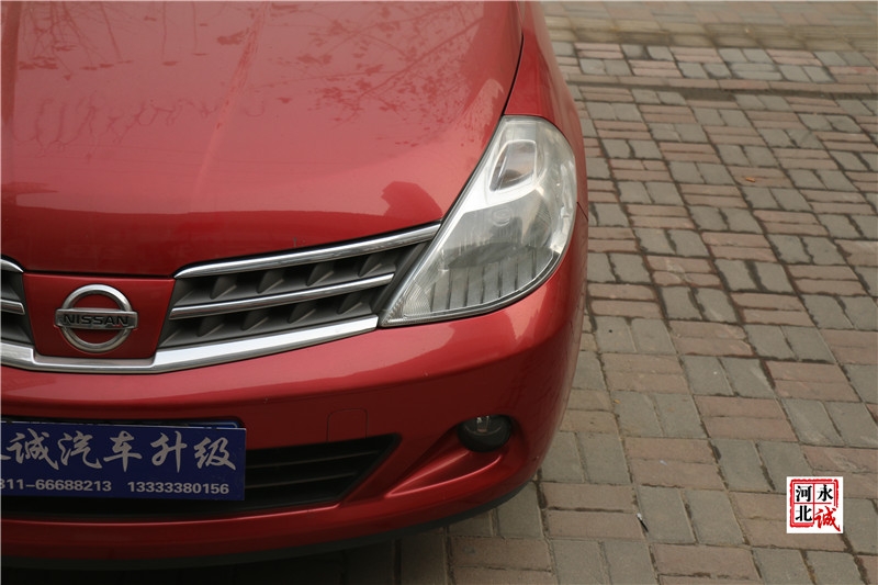 【永誠(chéng)汽車】石家莊專業(yè)改燈店，騏達(dá)改裝貝雷帽透鏡+進(jìn)口歐司朗氙氣燈