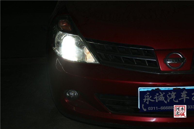 【永誠(chéng)汽車】石家莊專業(yè)改燈店，騏達(dá)改裝貝雷帽透鏡+進(jìn)口歐司朗氙氣燈