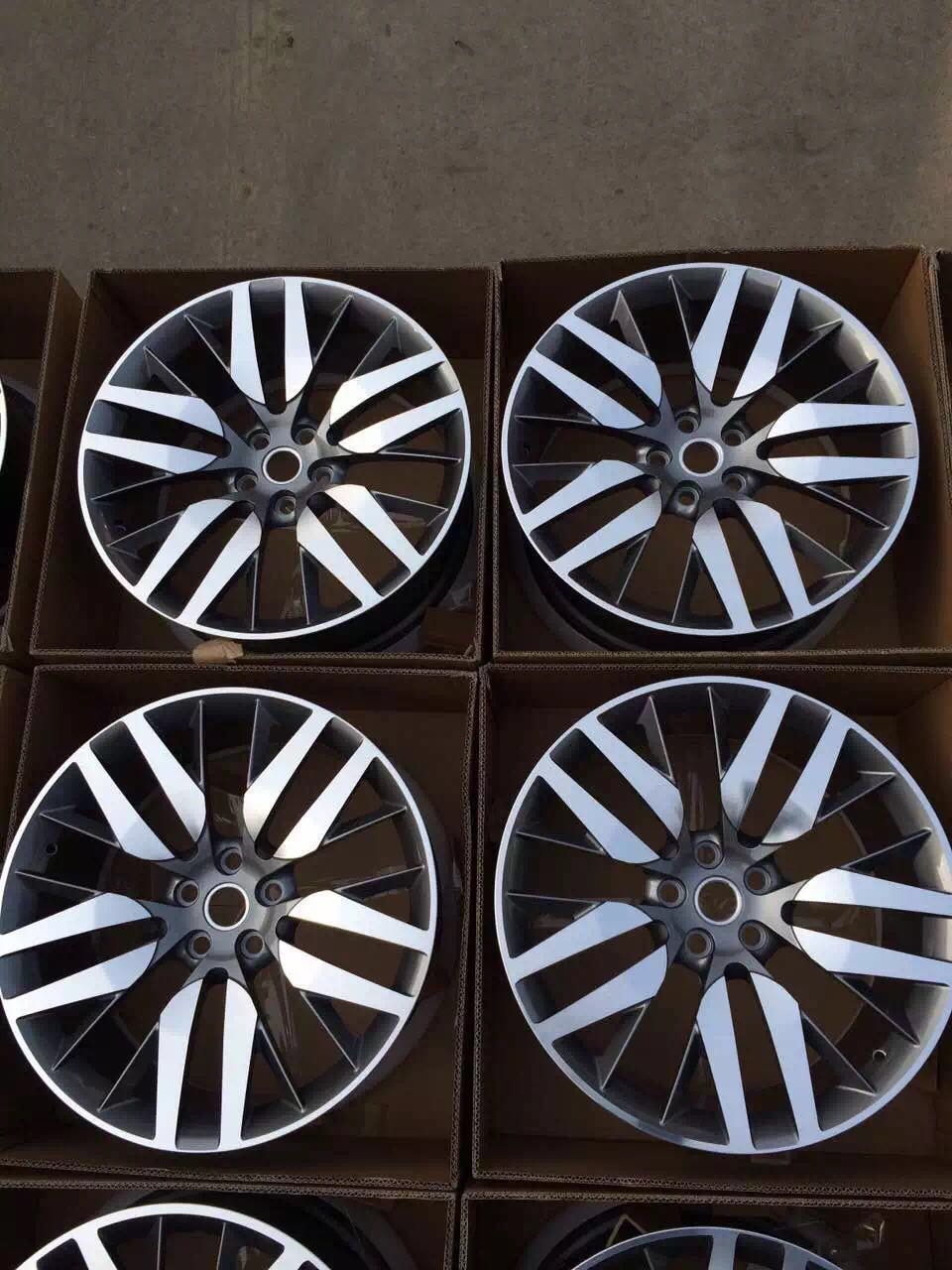 21寸22寸路虎刀鋒鍛造輪轂 SVR輪轂鍛正品